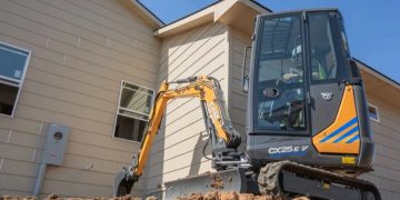 CASE expands compact lineup with new electrical mini excavator