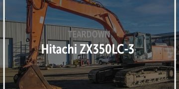 Hitachi ZX350LC-3 Excavator Salvaged | See the Portions