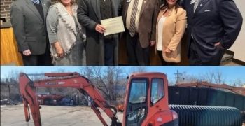 Bartlesville Radio » Information » Damaged Arrow Donates Excavator to Nowata Following Fireplace
