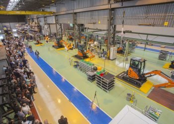 Hitachi upgrades Eu mini excavator facility