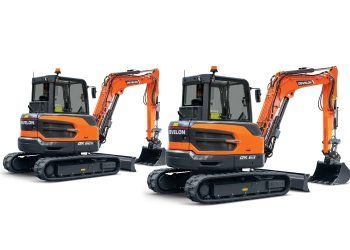 Develon Pronounces 2 Mini Excavators