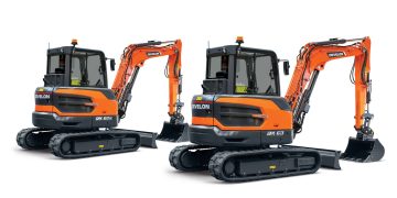 Develon Pronounces 2 Mini Excavators