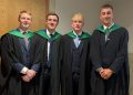 Clark Contracts celebrates graduates’ good fortune