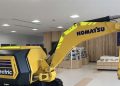 Komatsu finds thought electrical remote-control mini excavator