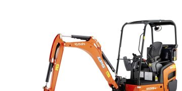 Kubota launches LPG excavator and electrical dumper