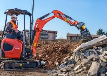 Kubota mini excavator is going from diesel to EV and again