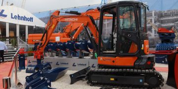 Hitachi launches 5 new mini excavators at bauma 2013