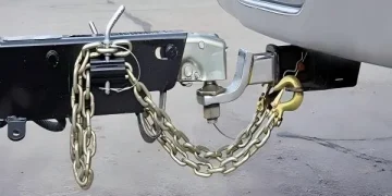 Application Trailer Protection Chains for Protected and Dependable Towing