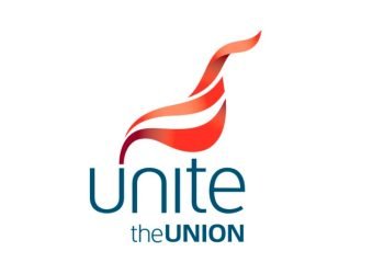Tarmac staff make a selection strike motion