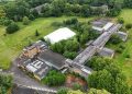 Outdated Stockport highschool comes down Outdated Stockport highschool comes down