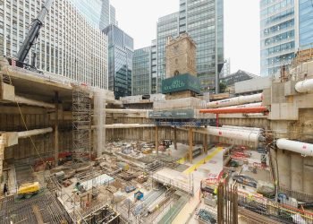 Bottoming out celebrated at Fifty Fenchurch Boulevard