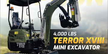 TERROR XVIII Mini Excavator Tops eBay U.S. Gross sales for 3