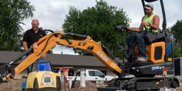Case CE delivers first electrical mini excavator in North The us
