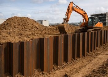 Recognising Sheet Piling on a Development Web page