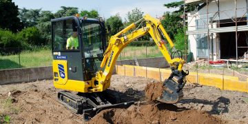 Komatsu PC20E-6 electrical mini excavator