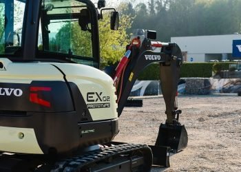 Volvo CE unveils one hundred pc electrical compact excavator prototype : Volvo Development Apparatus