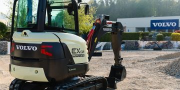 Volvo CE unveils one hundred pc electrical compact excavator prototype : Volvo Development Apparatus