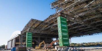 Strip-out completes on Bristol’s Brabazon Hangars