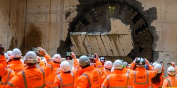 HS2 celebrates ultimate Birmingham tunnel step forward