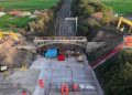 Improve for ancient solid iron railway bridge Improve for ancient solid iron railway bridge