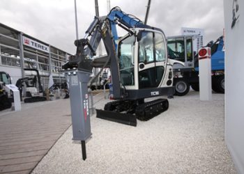 Diesel/electrical power for compact Terex excavator Diesel/electrical power for compact Terex excavator