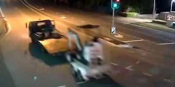 Stolen mini excavator at Yandina