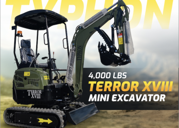 TERROR XVIII Mini Excavator Tops eBay U.S. Gross sales for 3 Consecutive Years