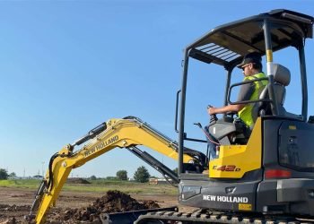 New Holland D-Collection mini excavators constructed in-house