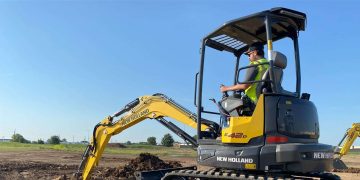 New Holland D-Collection mini excavators constructed in-house