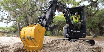 John Deere Launches Redesigned 17 P-Tier and 26 P-Tier Compact Excavators From: John Deere International