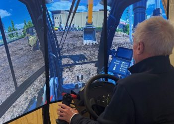 Plant-hire affiliation invests in simulator