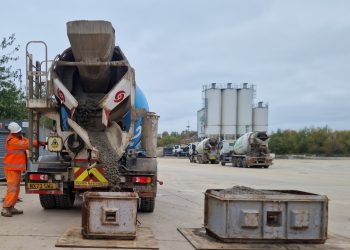Concrete trials display viability of recycling fines