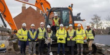 Cheltenham construction breaks flooring
