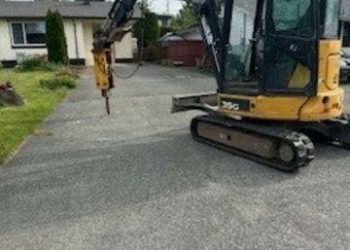 Excavator Stolen In Campbell River