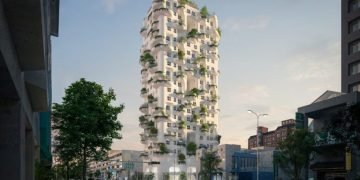 New tower blends lush residing with mosaic artistry