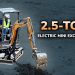 Case CE CX25EV Electrical Mini Excavator: Walkaround Excursion