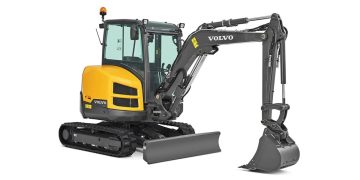 Volvo provides punch and precision to a few and four tonne compact excavators