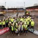 McLaren breaks flooring on Wrexham Kop