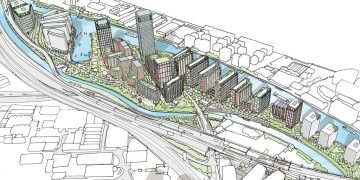 Plans for Manchester island district cross in
