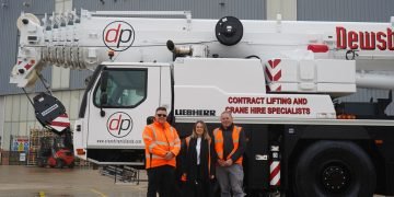 Dewsbury & Proud takes first of six new cranes