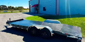 20 feet Automobile Hauler Trailer Defined in Intensity for Actual-International Car Delivery