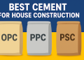 Absolute best Cement for Space Development — OPC vs PPC vs PSC (Easy Information)