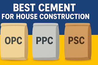 Absolute best Cement for Space Development — OPC vs PPC vs PSC (Easy Information)