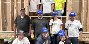 Strengthening Communities: Simpson Robust-Tie Volunteers Spouse with Flatirons Habitat for Humanity to Create Inexpensive Housing