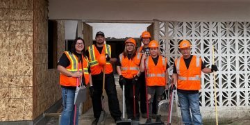 Rolling Up Our Sleeves: My First Volunteer Match with Simpson Robust-Tie