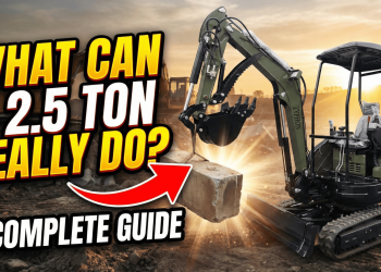 What Can a 2.5 Ton Mini Excavator In point of fact Do? A Entire Information