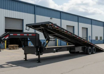 How a Gooseneck Hydraulic Tilt Trailer Works How a Gooseneck Hydraulic Tilt Trailer Works