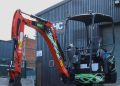 Retrofitted electrical mini excavator now to be had for rent Retrofitted electrical mini excavator now to be had for rent