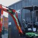 Retrofitted electrical mini excavator now to be had for rent Retrofitted electrical mini excavator now to be had for rent