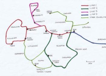 £500m Derby tram community proposed